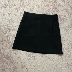 ZARA black mini skirt
